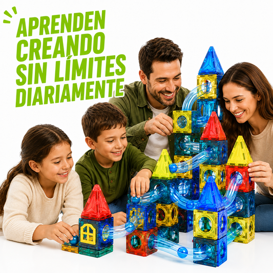 ArmaTodo™ | El Juego Magnético Que Une a Toda la Familia