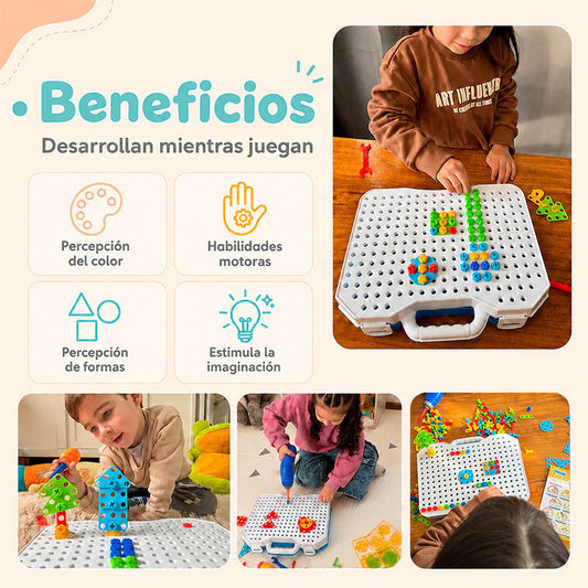 ConstruKids™ Taladro Constructor Educativo