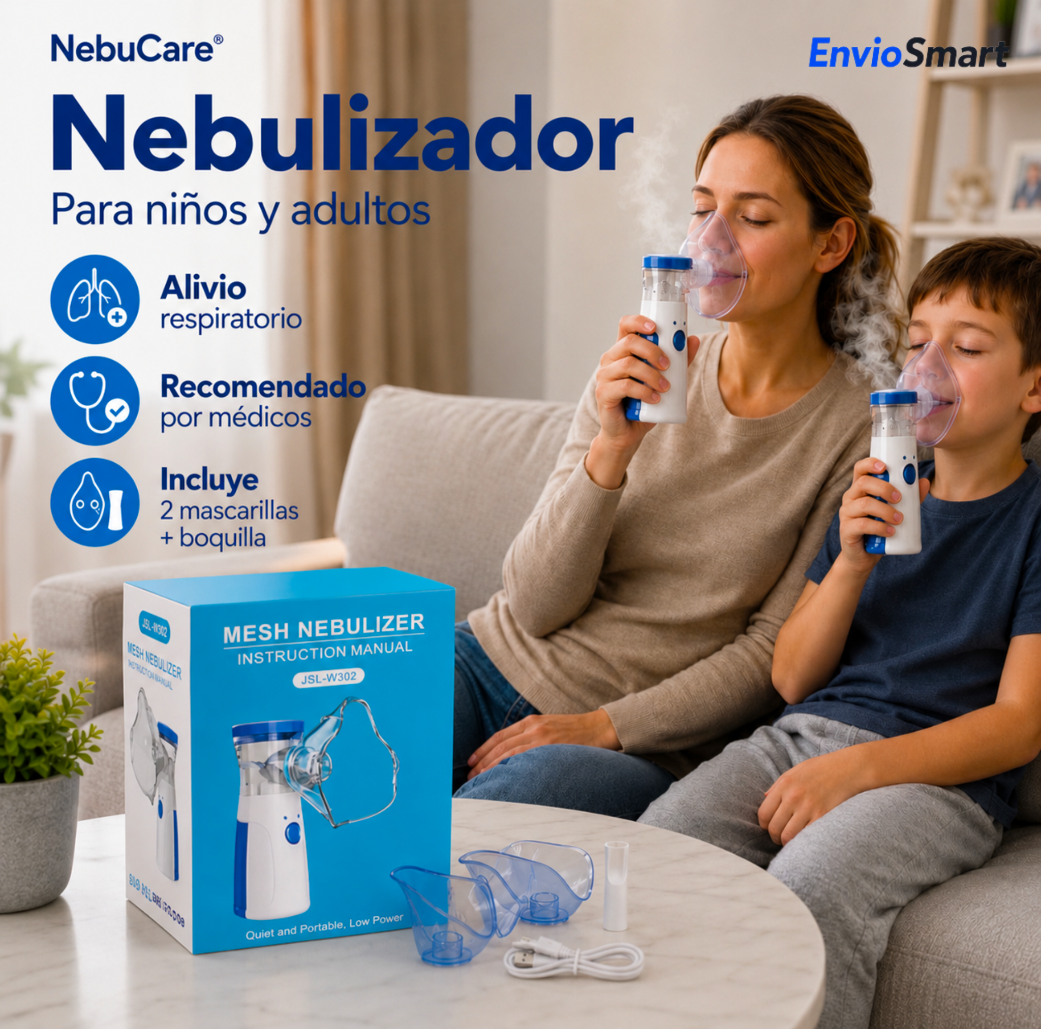 NebuCare™ Nebulizador Portátil