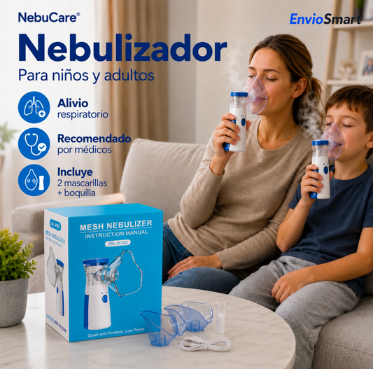 NebuCare™ Nebulizador Portátil para Niños y Adultos