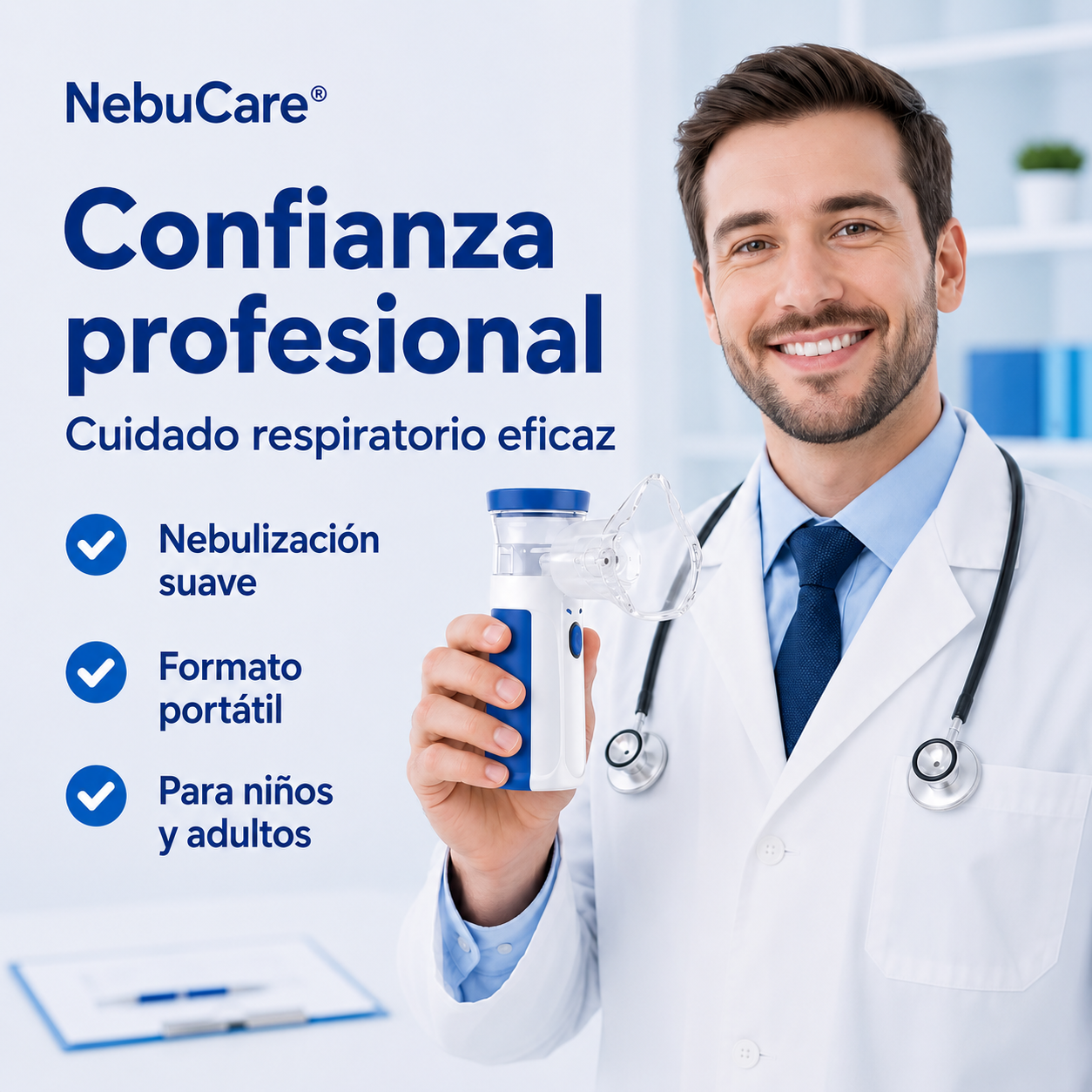 NebuCare™ Nebulizador Portátil