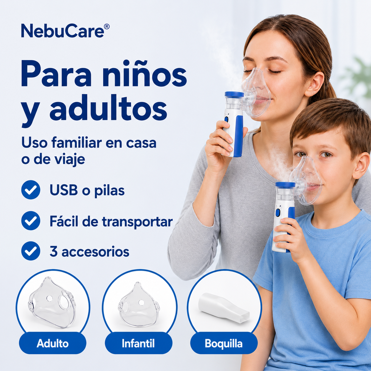 NebuCare™ Nebulizador Portátil