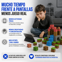 MundoCraft™ 75 Bloques Magnéticos de Construcción