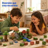 MundoCraft™ 75 Bloques Magnéticos de Construcción