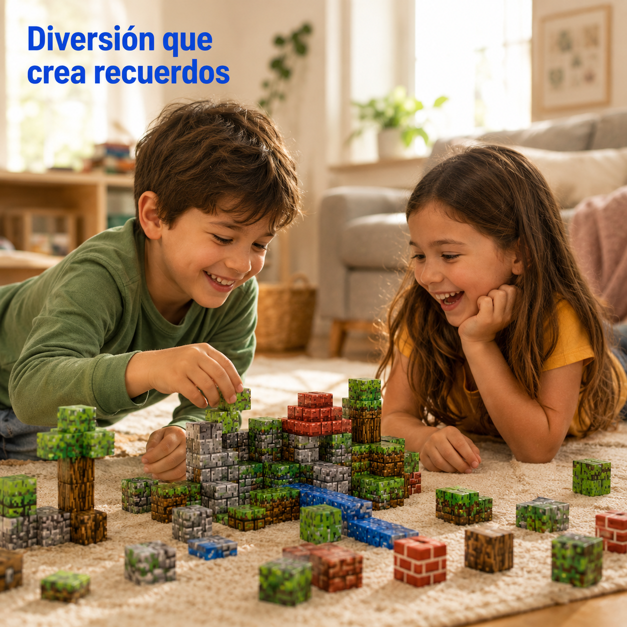 MundoCraft™ 75 Bloques Magnéticos de Construcción