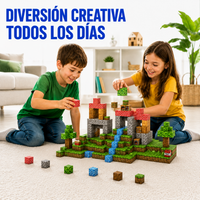 MundoCraft™ 75 Bloques Magnéticos de Construcción