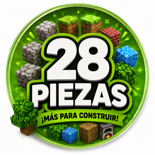 28 Piezas Extra MundoCraft