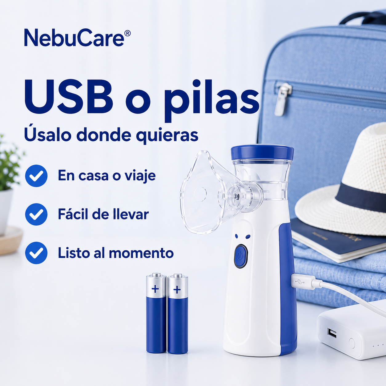 NebuCare™ Nebulizador Portátil